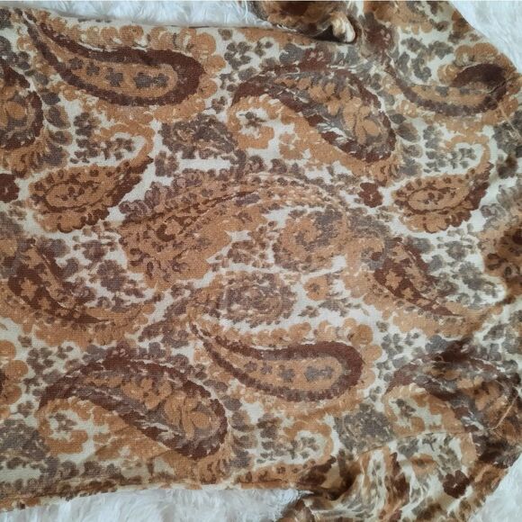 Charter Club Cashmere Paisley Sweater - Picture 7 of 8